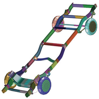 Truck Frame Model